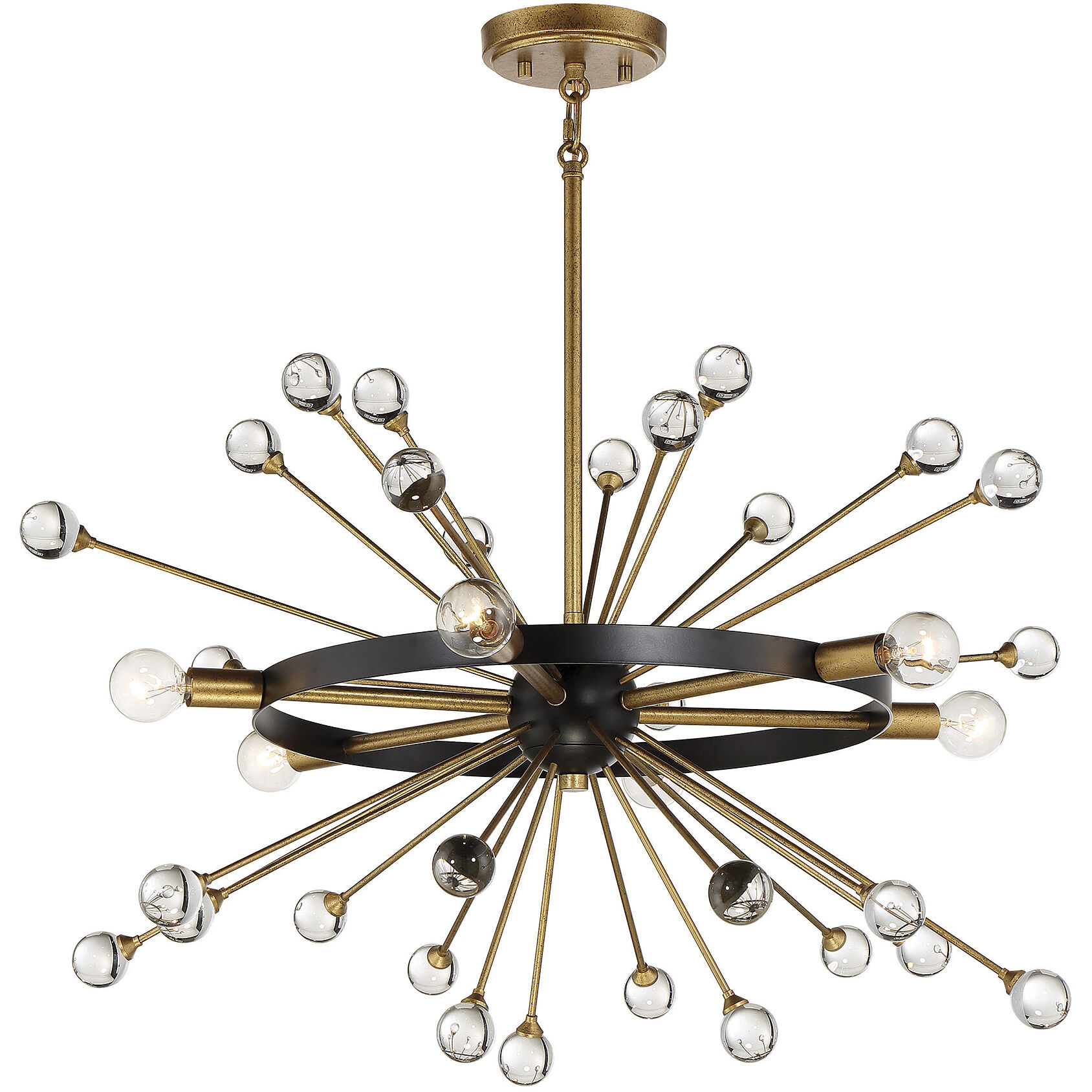 Savoy House 1-2330-5-50 Black Cashmere Orleans 5 Light 44