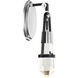 Denali LED 6 inch Matte Black with Polished Chrome Accents Wall Sconce Wall Light