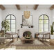 Catalan 4 Light 16 inch Warm Brass Pendant Ceiling Light