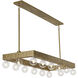 Etereo Linear Chandelier Ceiling Light