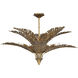 Palmera 10 Light 38 inch Gold Vein Chandelier Ceiling Light