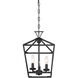 Townsend 3 Light 10 inch Matte Black Pendant Ceiling Light, Essentials