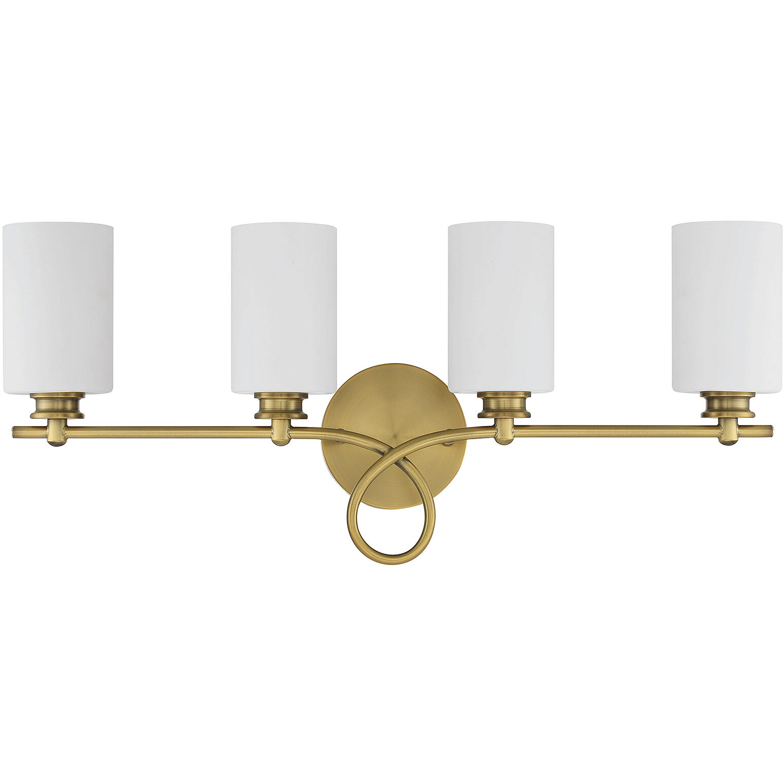 Warm brass vanity light on sale