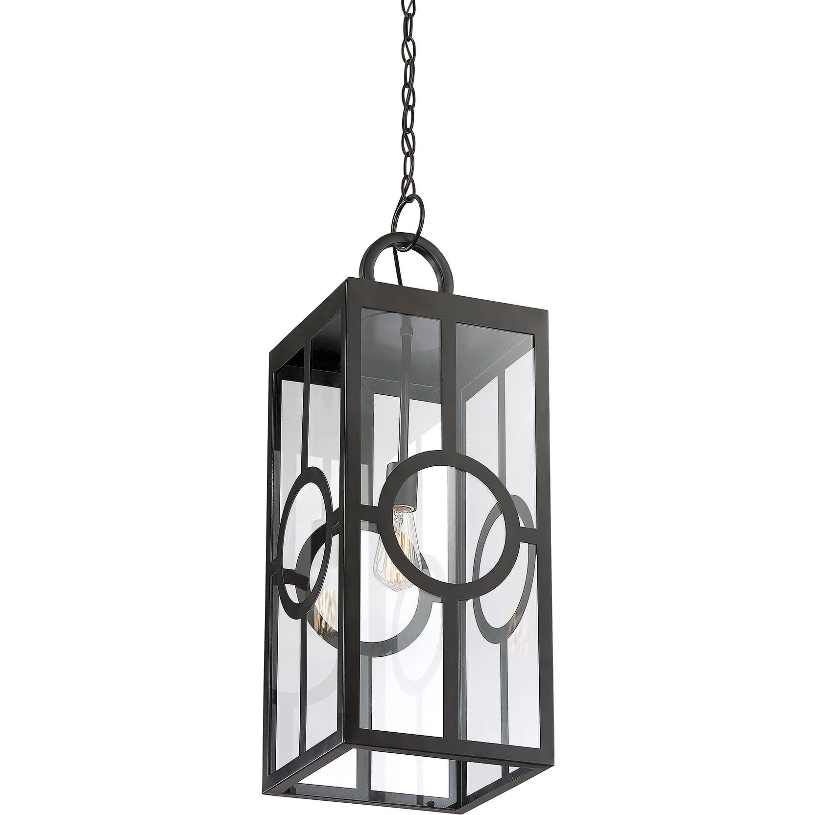 Lauren 1 Light 10.5 inch English Bronze Outdoor Hanging Lantern