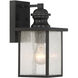 Newberry 1 Light 11 inch English Bronze Outdoor Wall Lantern