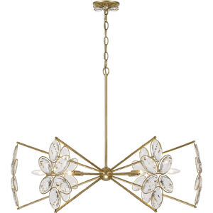 Marbella 6 Light 36 inch Gold Shimmer Chandelier Ceiling Light