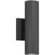 Kelley LED 11 inch Matte Black Outdoor Wall Lantern