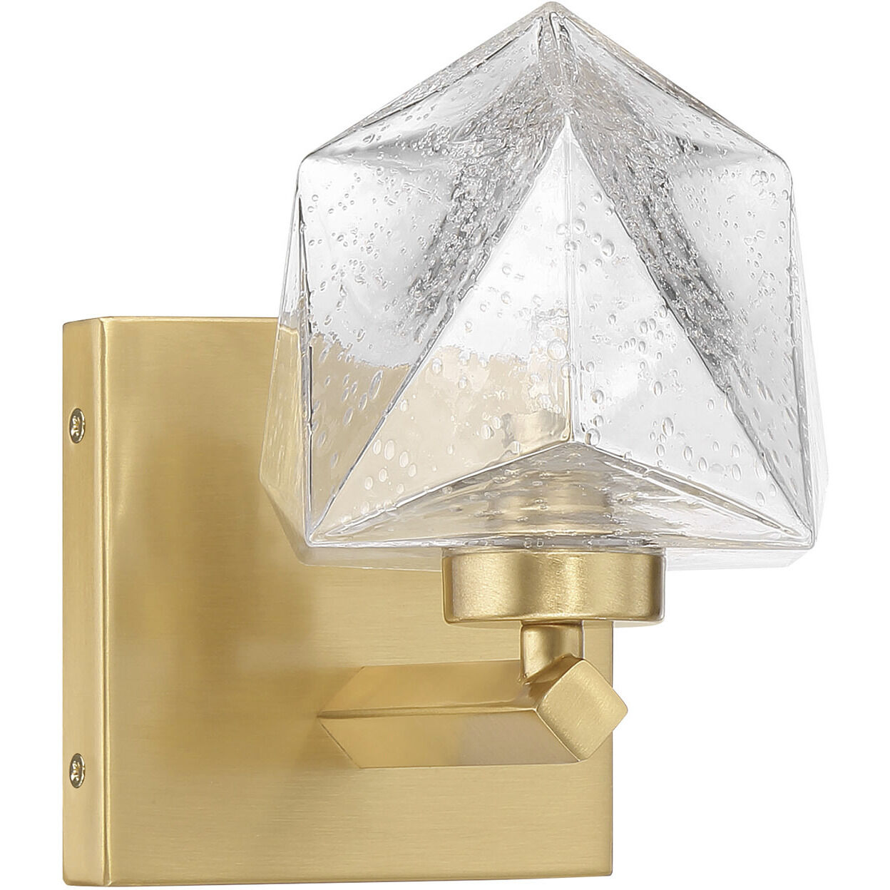 Castello Wall Sconce Wall Light in Warm Brass