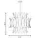Sanctuary 6 Light 27.5 inch Coronado Pendant Ceiling Light