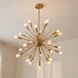 Galea 24 Light 23 inch Warm Brass Chandelier Ceiling Light, Essentials