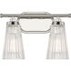 Chantilly 2 Light 14 inch Polished Nickel Bathroom Vanity Light Wall Light, Essentials