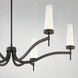Butler LED 40 inch Mediterranean Bronze Chandelier Ceiling Light