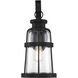 Quinton 1 Light 20 inch Matte Black Outdoor Wall Lantern, Lighting One