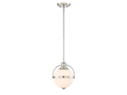 Westbourne 1 Light 9 inch Satin Nickel Pendant Ceiling Light