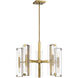 Winfield 10 Light 25 inch Warm Brass Chandelier Ceiling Light, Essentials
