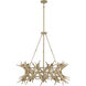 Daniels 8 Light 40 inch Natural Antler Chandelier Ceiling Light