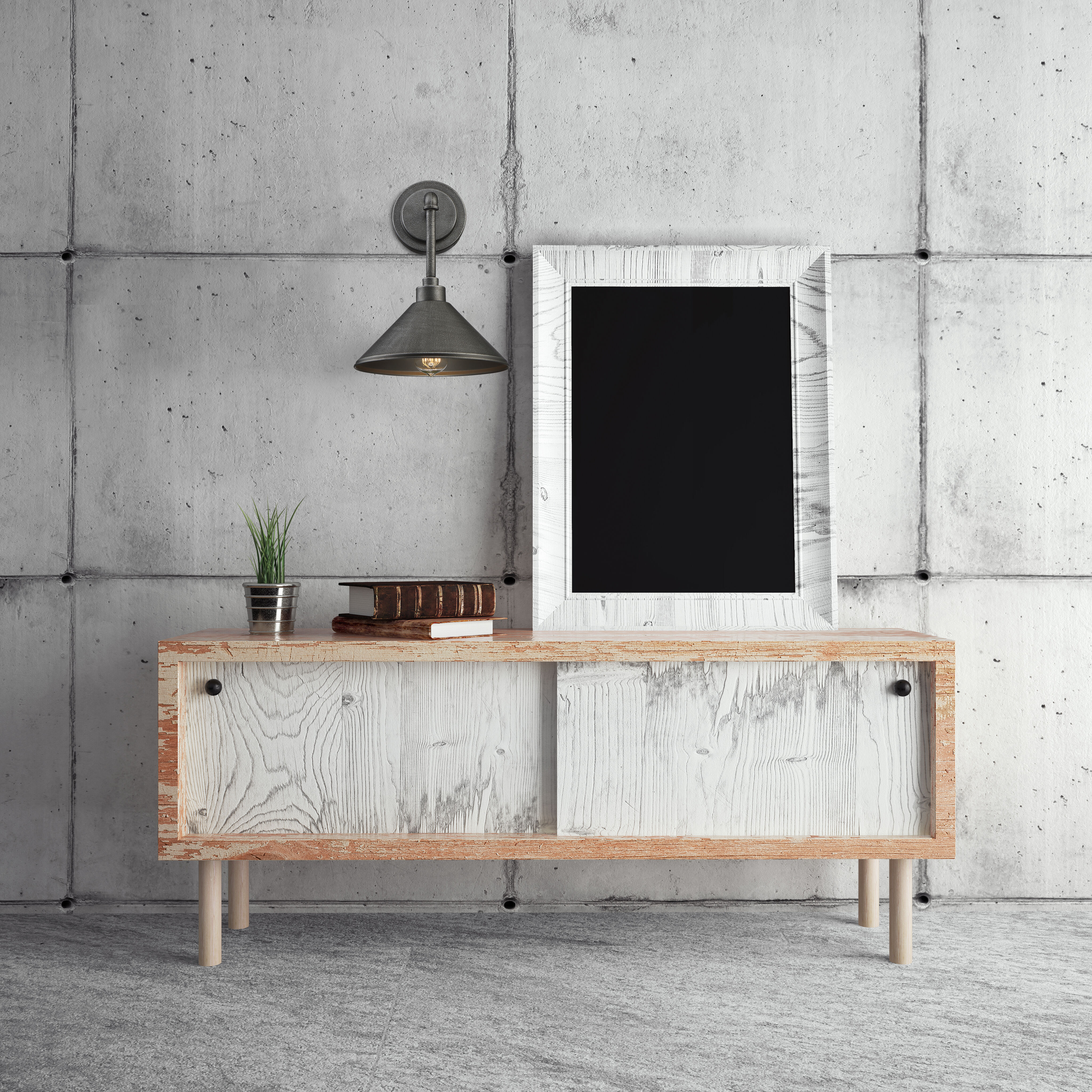 Dansk 1 Light 8 inch Galvanized Metal Wall Sconce Wall Light