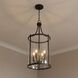 Penrose 3 Light 12 inch Black Pendant Ceiling Light, Essentials