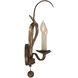 Mandolin 2 Light 12 inch Fiesta Bronze Sconce Wall Light