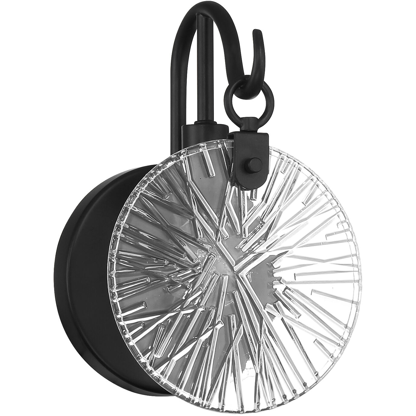 Addison 1 Light 5.75 inch Black Bathroom Vanity Light Wall Light