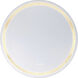 Cordova 32 X 32 inch Crushed Crystal Mirror, Frontlit