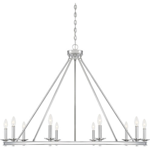 Middleton 10 Light 45 inch Polished Nickel Chandelier Ceiling Light, Essentials