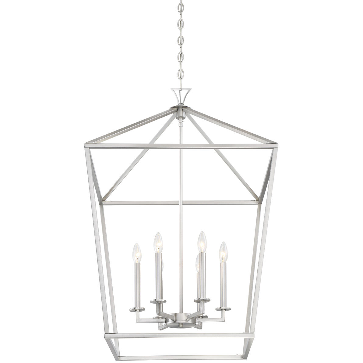 Townsend 6 Light 24 inch Satin Nickel Pendant Ceiling Light, Essentials
