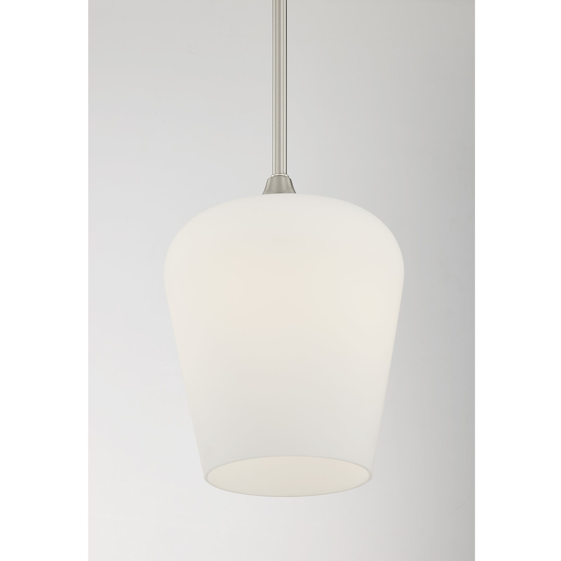 Octave 1 Light 8 inch Satin Nickel Pendant Ceiling Light, Essentials
