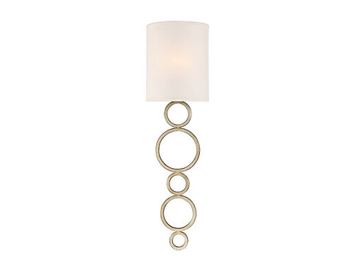 Stafford 1 Light 8 inch Argentum Sconce Wall Light
