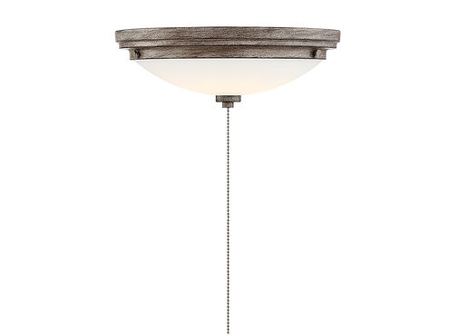 Lucerne LED Aged Wood Fan Light kit