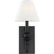 Washburn 1 Light 6.9 inch Classic Bronze Wall Sconce Wall Light, Essentials