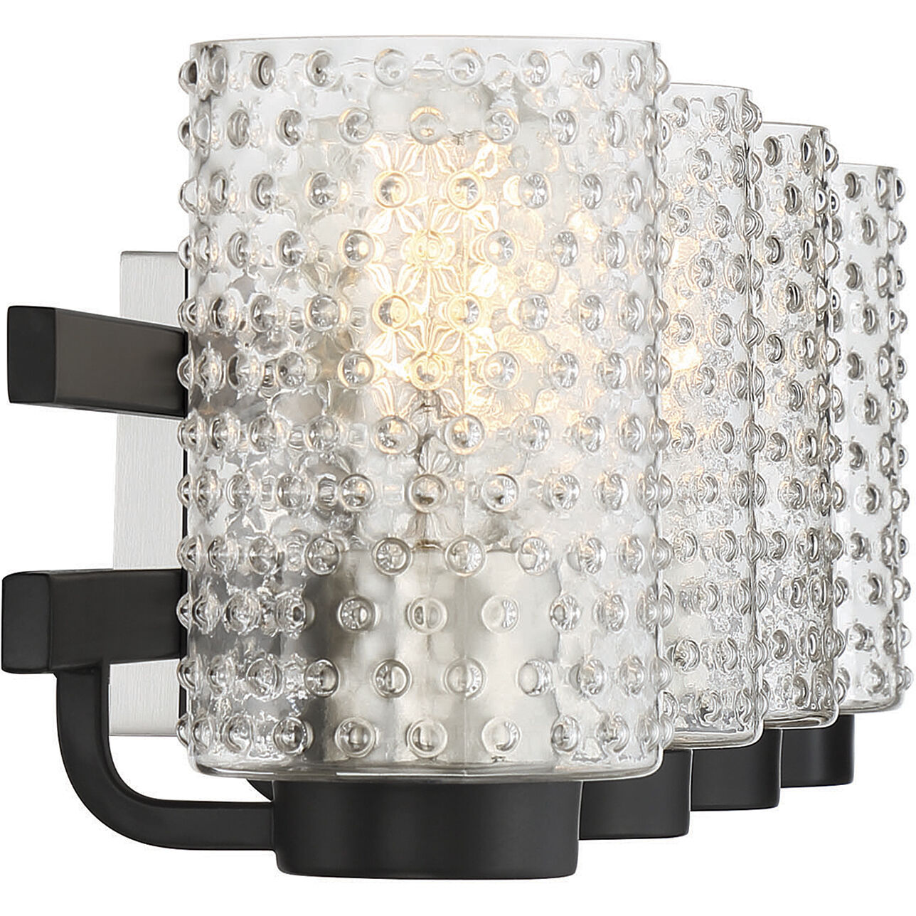 8 light vanity light clearance black