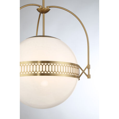 Thornhill 3 Light 20 inch Warm Brass Pendant Ceiling Light