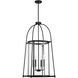Rosedale 4 Light 23 inch Matte Black Pendant Ceiling Light