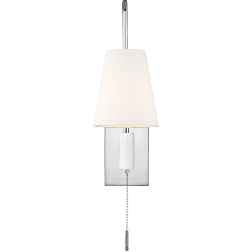 Owen 12 inch 60.00 watt Polished Nickel Adjustable Wall Sconce Wall Light, Essentials
