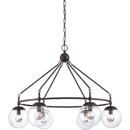 Argo 6 Light 32 inch English Bronze Chandelier Ceiling Light