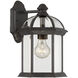 Kensington Outdoor Wall Lantern in Rustic Bronze