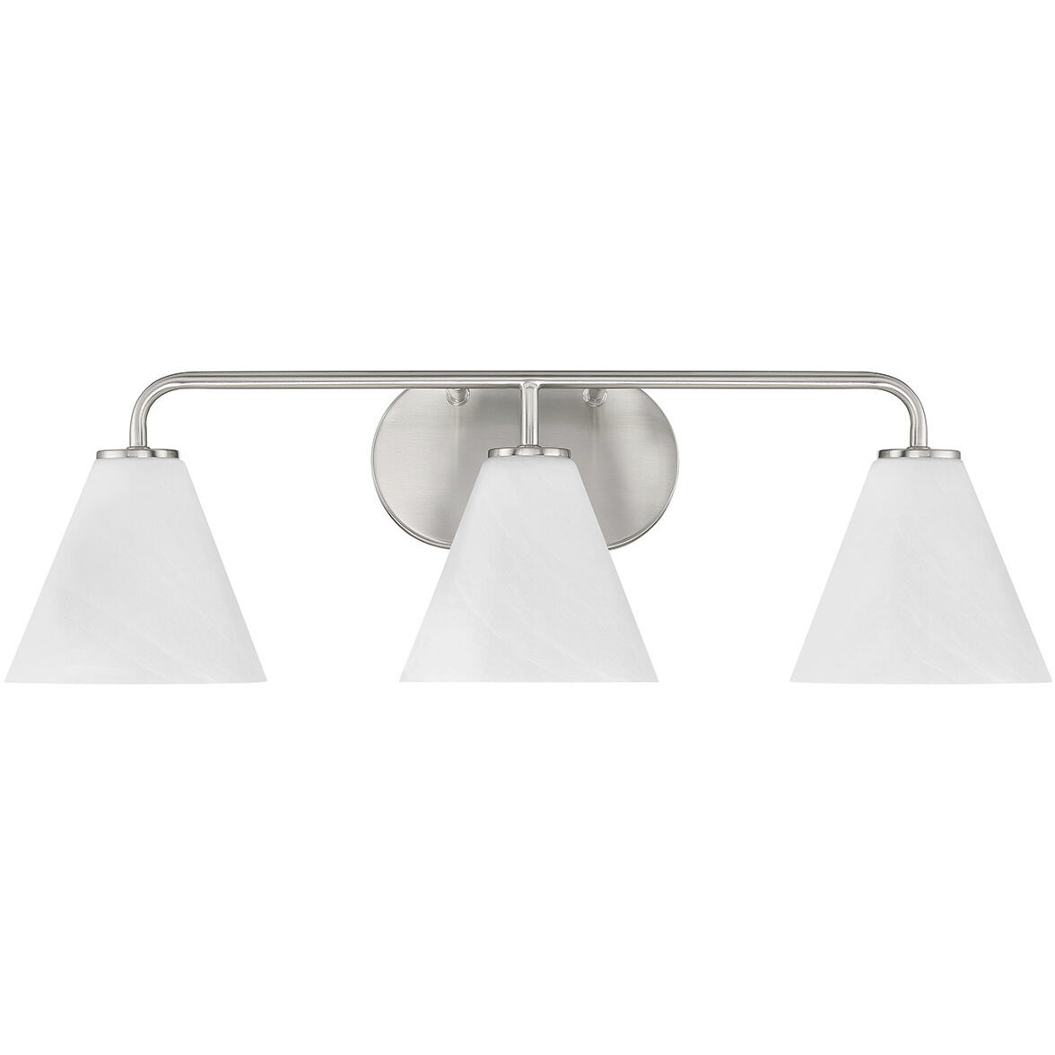 Blair 3 Light 25.5 inch Satin Nickel Bath Wall Light