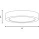 Stella LED 5.3 inch Black Flush Mount Ceiling Light, Essentials