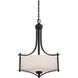 Colton 3 Light 18 inch English Bronze Pendant Ceiling Light