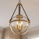Bozeman 3 Light 14 inch Warm Brass Pendant Ceiling Light