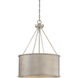 Rochester 4 Light 19 inch Silver Patina Pendant Ceiling Light