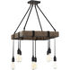 Burgess 8 Light 22 inch Durango Chandelier Ceiling Light