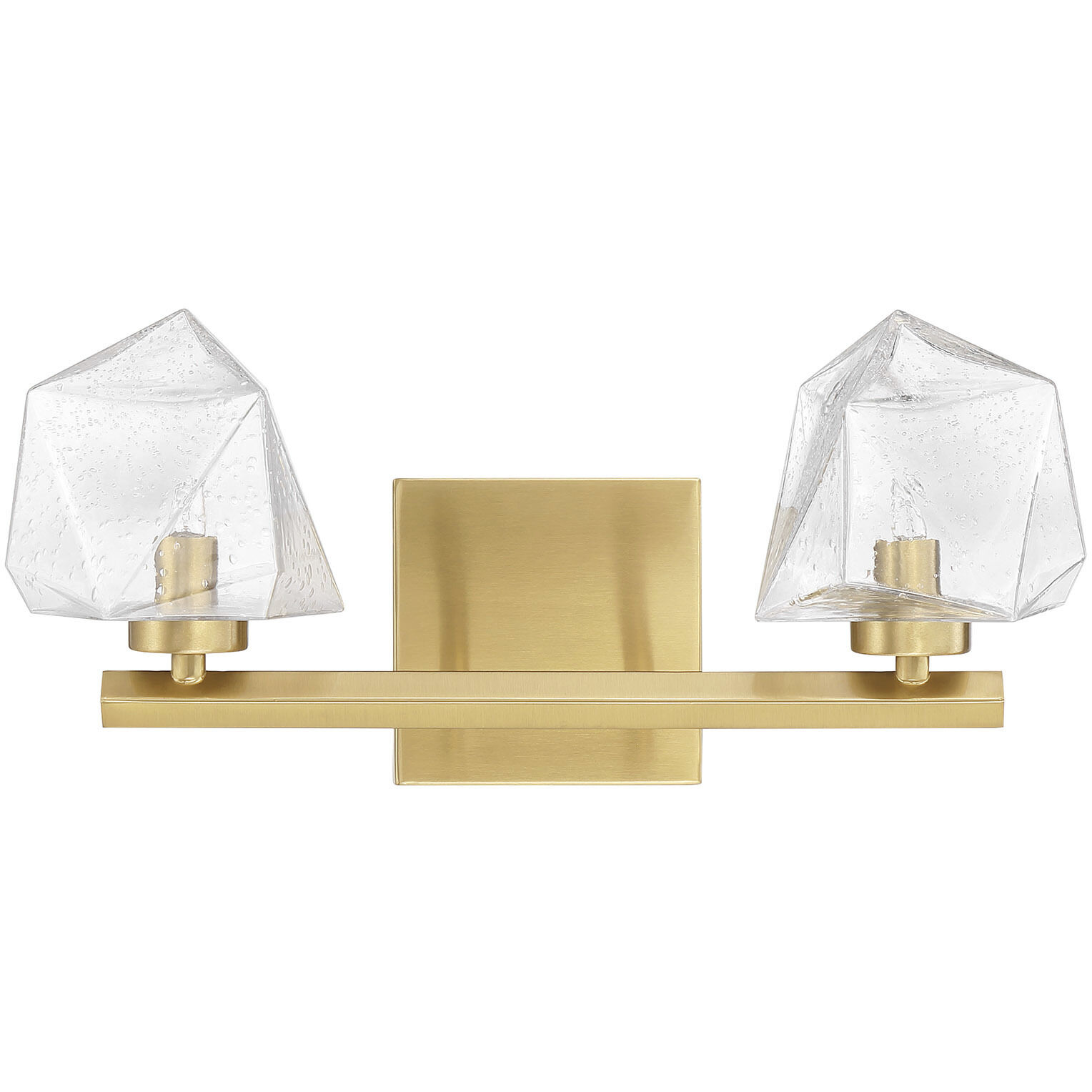 Castello LED 15 inch Warm Brass Bathroom Vanity Light Wall Light