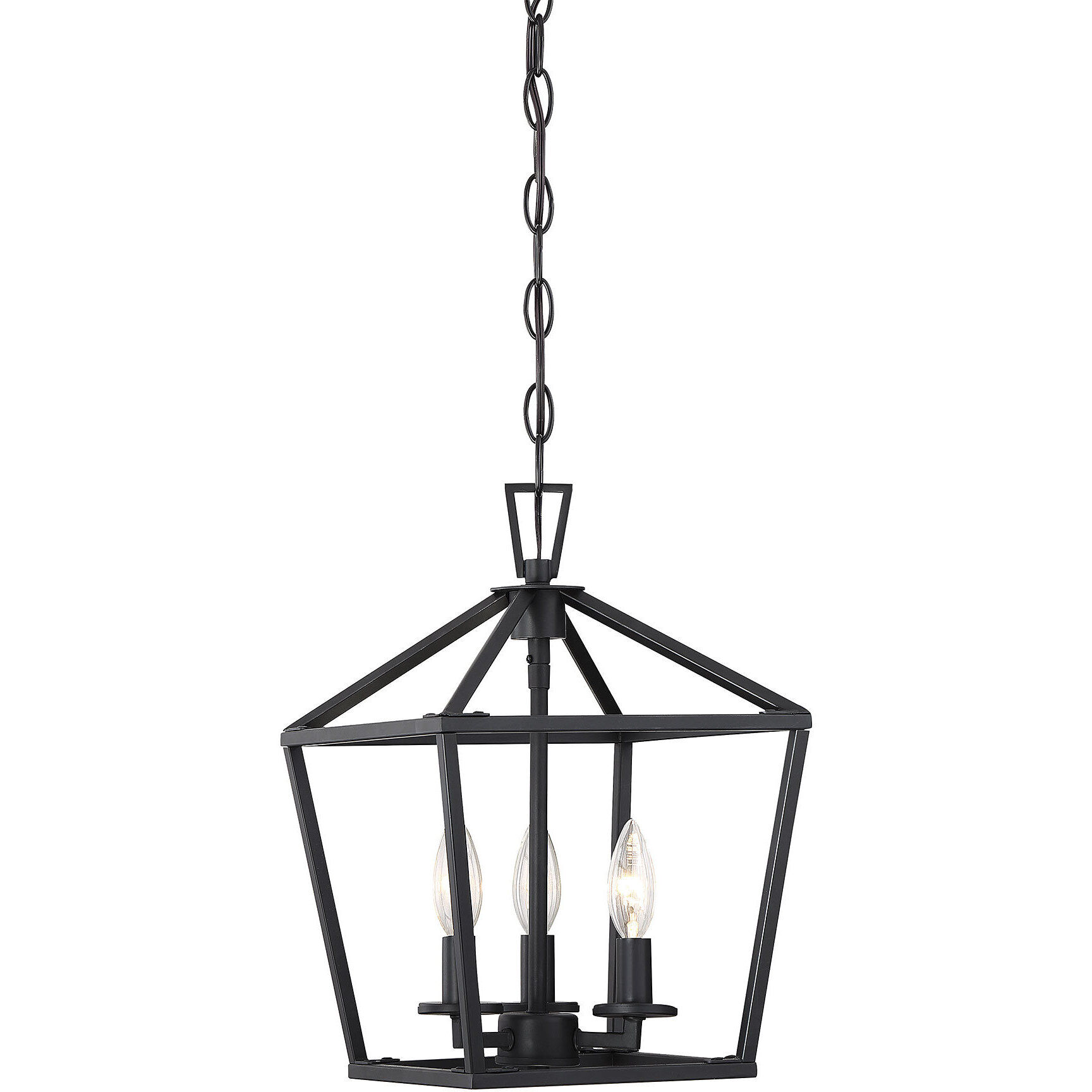 Savoy House 3 320 3 89 Townsend 3 Light 10 inch Matte Black