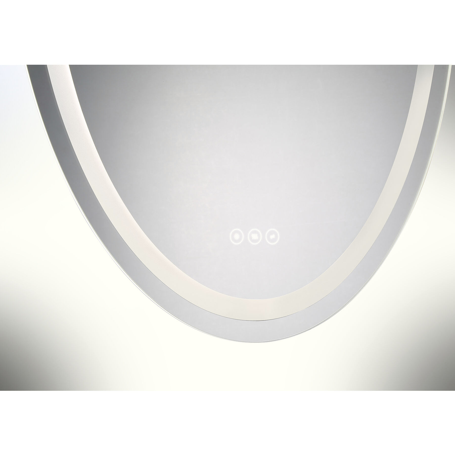 Beckett 36 X 24 inch Frost Mirror, Frontlit and Backlit