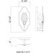 Hyde Park 1 Light 5.5 inch Argentum Sconce Wall Light