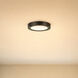 Stella LED 5.3 inch Black Flush Mount Ceiling Light, Essentials
