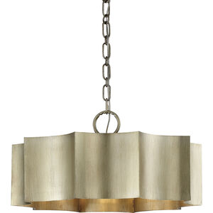 Shelby 3 Light 23 inch Silver Patina Pendant Ceiling Light