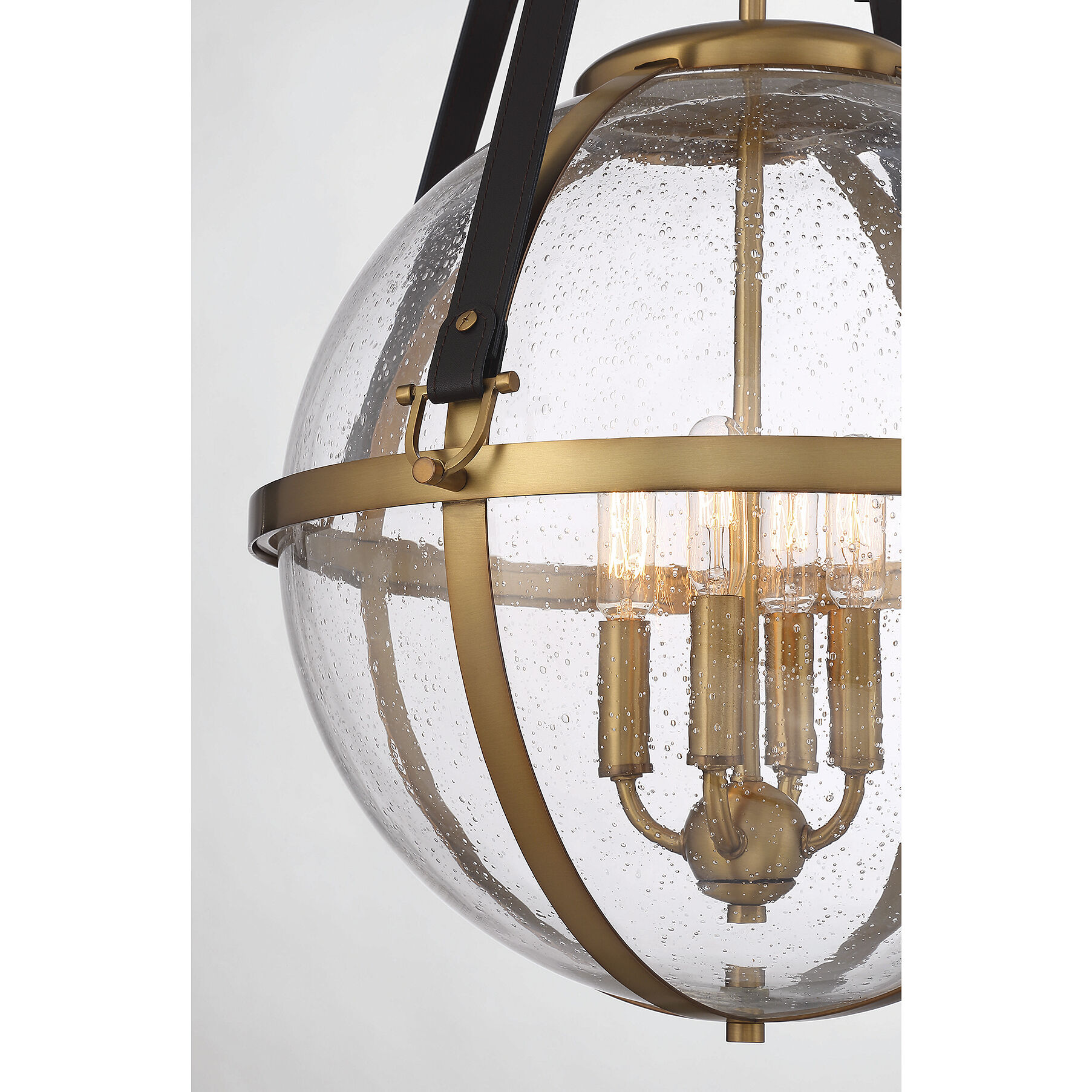 Bozeman 4 Light 18 inch Warm Brass Pendant Ceiling Light